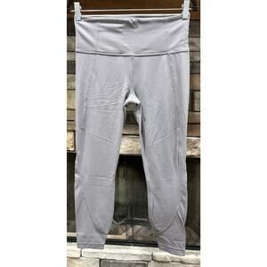 Women’s ATHLETA Gray Salutation 7/8 Tights Size M *D4